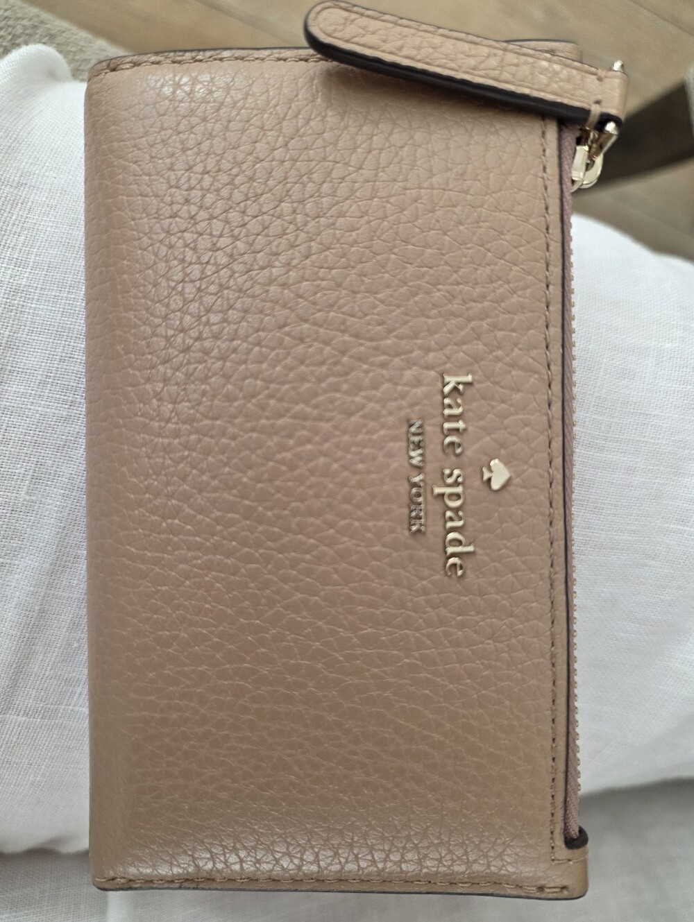 Kate Spade small wallet Beige/Blush Like New